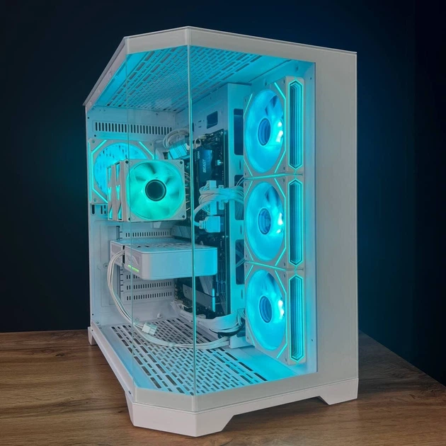 Ігровий ПК GameMax Hype-A Tower / AMD Ryzen 5 5500X3D (6 (12) ядер по 3.0 - 4.0 GHz) / 32 GB DDR4 / 1000 GB SSD M.2 / nVidia GeForce RTX 5060, 8 GB GDDR7, 128-bit / 650W - Фото 4 Ігровий ПК GameMax Hype-A Tower / AMD Ryzen 5 5500X3D (6 (12) ядер по 3.0 - 4.0 GHz) / 32 GB DDR4 / 1000 GB SSD M.2 / nVidia GeForce RTX 5060, 8 GB GDDR7, 128-bit / 650W - зображення 4