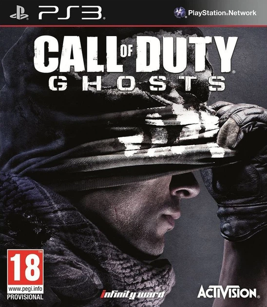 Гра Call of Duty: Ghosts для PS3 (Blu-ray диск) - Б/В - Фото 1 Гра Call of Duty: Ghosts для PS3 (Blu-ray диск) - Б/В - зображення 1