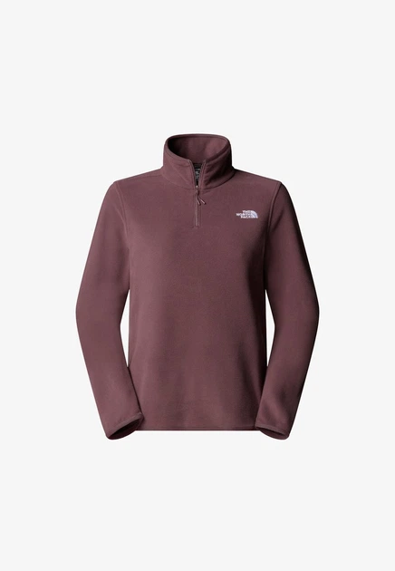 Кофта флісова жіноча The North Face Glacier 1/4 Zip Fleece Jacket рожево-коричневий колір S - изображение 5