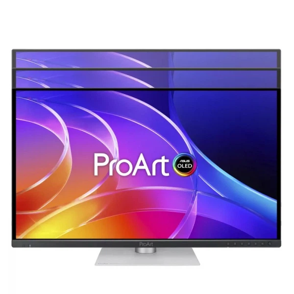 Монітор Asus 26.5" ProArt pa279cdv (90lm06m0-b01k71) oled Silver/Black 120Hz - зображення 7