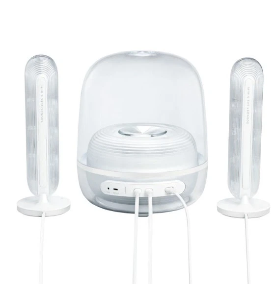 Акустична система Harman-Kardon SoundSticks 5 Wi-Fi White (HKSOUNDSTK5WFWEP) - Фото 5 Акустична система Harman-Kardon SoundSticks 5 Wi-Fi White (HKSOUNDSTK5WFWEP) - изображение 5