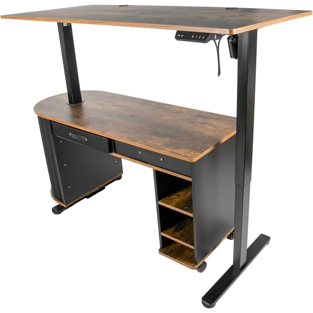 Комп'ютерний ігровий стіл Barsky StandUp Loft Brawn (BSTLс-01) [177308] - зображення 10