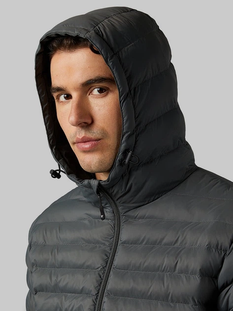 Куртка демисезонная с капюшоном мужская 32 Degrees M6031(Dark Shadow) L Графитовая (198384153457) - изображение 6