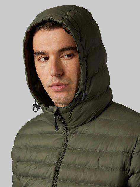 Куртка демисезонная с капюшоном мужская 32 Degrees M6031(Dusty olive) 2XL Оливковая (198384153426) - изображение 6