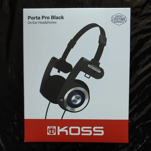 Наушники Koss Porta Pro Black с чехлом - изображение 3