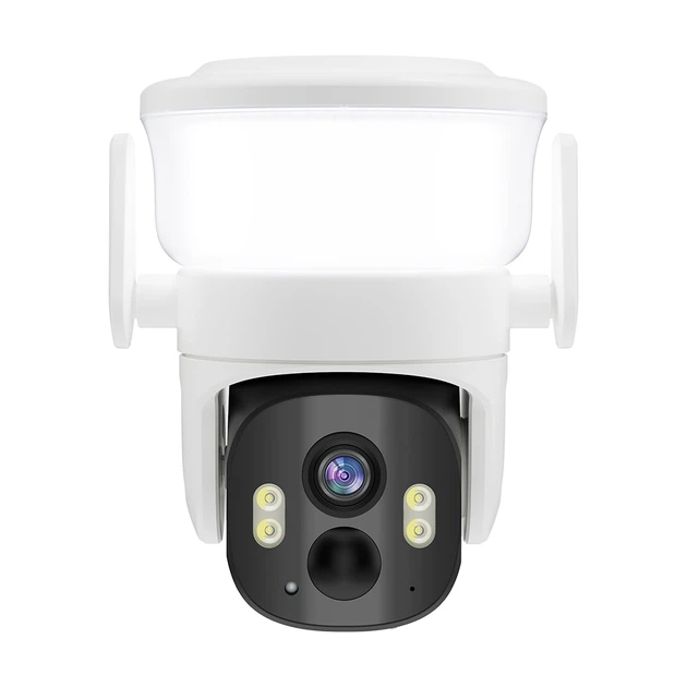 IP PTZ-видеокамера автономная с WiFi, прожектором и солнечной панелью 3Mp Light Vision VLC-6103WLS White (Lamp+Solar) (CareCam Pro) f=3.6mm, на аккумуляторных батареях (75-00352) - изображение 2
