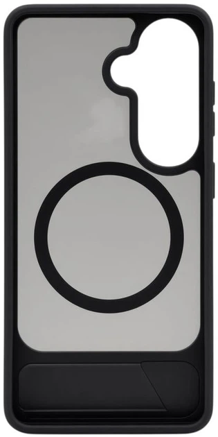 Etui na smartfon Samsung Galaxy S26 Evelatus Rubber Coated MagSafe With Stand Case Black (EVESAMS26RCMWSB) - obraz 4