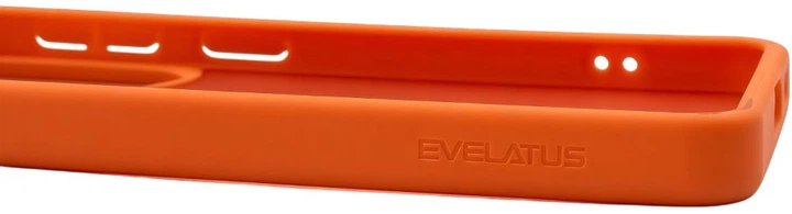 Etui na smartfon Samsung Galaxy A17 4G / A17 5G Evelatus Shield Case With MagSafe & Stand Matte Ring Orange (EVESAMA17SCMSMRO) - obraz 5