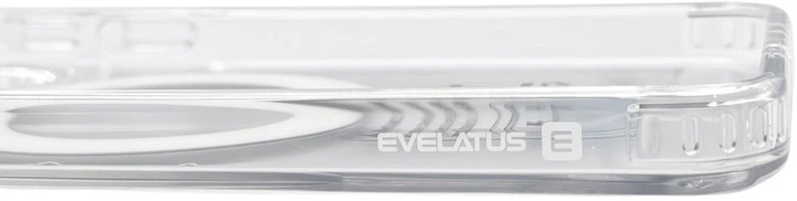 Чохол для смартфона Samsung Galaxy A57 Evelatus Hybird Case With Magsafe PC+TPU 360 Metal Stand Transparent (EVESAMA57HCM360MST) - зображення 5