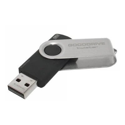 USB флеш накопитель Goodram 8GB Twister Black USB 2.0 (UTS2-0080K0R11) GOODRAM UTS2-0080K0R11 1080541 - изображение 3
