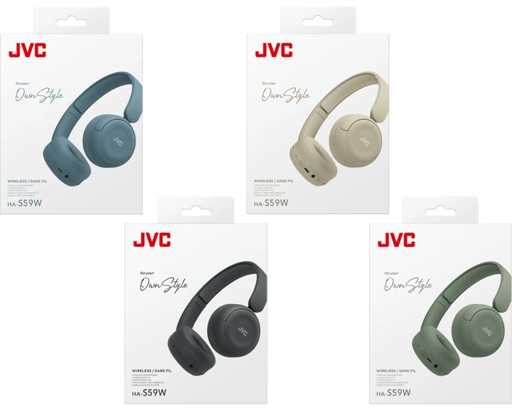 Беспроводные наушники JVC HA-S59W черные (JVC HAS59WBU) - Фото 7 Беспроводные наушники JVC HA-S59W черные (JVC HAS59WBU) - изображение 7