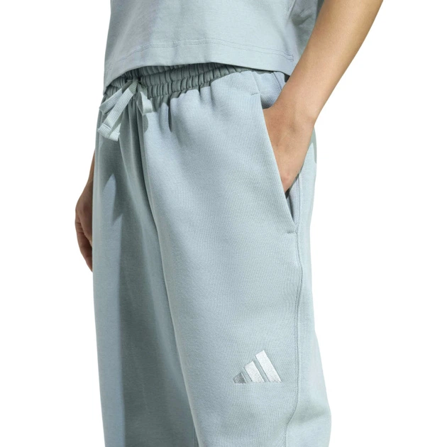 Штани спортивні ALL SZN Fleece Loose Joggers Adidas JY7769 S Зелений (4068822418331) - Фото 4 Штани спортивні ALL SZN Fleece Loose Joggers Adidas JY7769 S Зелений (4068822418331) - изображение 4