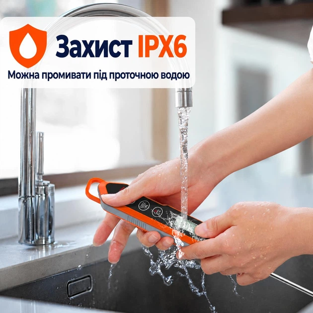 Цифровой кулинарный термометр для мяса ThermoPro TP15H градусник щуп (TP15H) - изображение 2