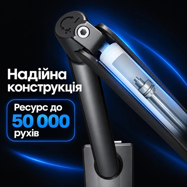 Настільне кріплення для монітора стійка тримач кронштейн 17"-32" VESA 75x75 100x100 Vothoon (CH041) - Фото 5 Настільне кріплення для монітора стійка тримач кронштейн 17"-32" VESA 75x75 100x100 Vothoon (CH041) - зображення 5