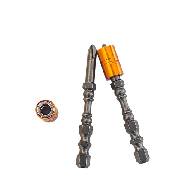 Набор магнитных бит PH2 с ограничителем глубины 1/4" Hex (5 шт.) для гипсокартона - изображение 2