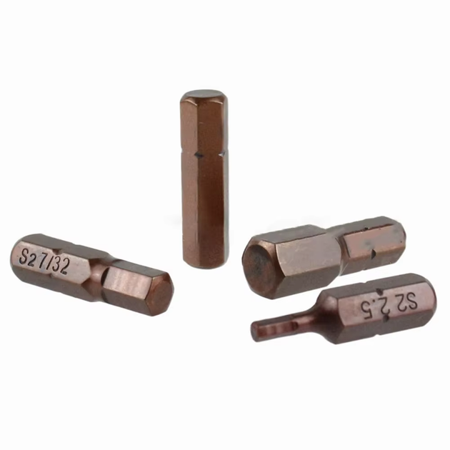 Набір біт шестигранних метричних HEX H1.5–H8.0 25 мм (12 шт.) - зображення 3