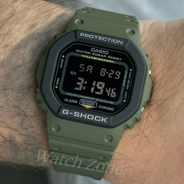 Мужские часы CASIO G-SHOCK DW-5610SU-3A - изображение 4