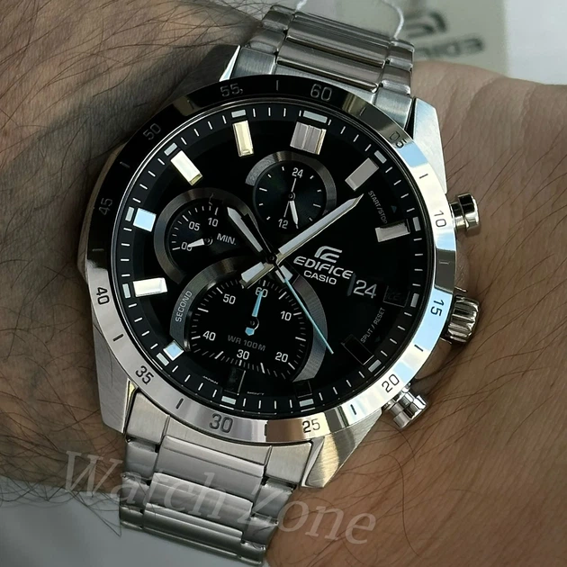 Чоловічий годинник CASIO EDIFICE EFR-571D-1AV - Фото 4 Чоловічий годинник CASIO EDIFICE EFR-571D-1AV - зображення 4