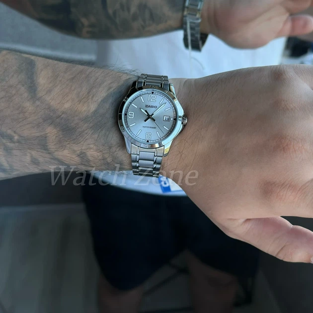 Чоловічий годинник CASIO MTP-V004D-7B2 - Фото 4 Чоловічий годинник CASIO MTP-V004D-7B2 - зображення 4