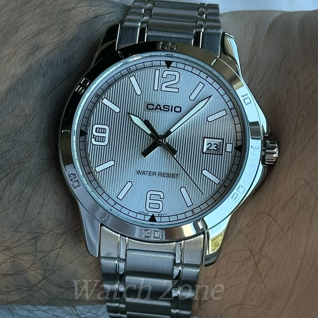 Чоловічий годинник CASIO MTP-V004D-7B2 - Фото 6 Чоловічий годинник CASIO MTP-V004D-7B2 - зображення 6