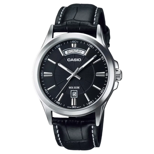 Чоловічий годинник CASIO MTP-1381L-1A - Фото 1 Чоловічий годинник CASIO MTP-1381L-1A - зображення 1
