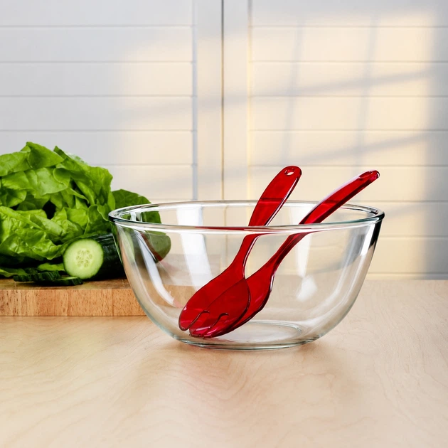 Набор салатников стеклянных Simax 3 шт (s328) - Фото 4 Набор салатников стеклянных Simax 3 шт (s328) - изображение 4