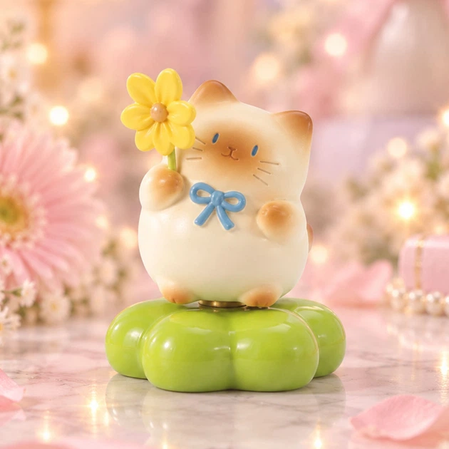 Kolekcjonerska figurka-niespodzianka Pop Top ThingsWoo Cat Cat PAI - Kotki szczęścia W1244-25 (6942084910087) - obraz 4