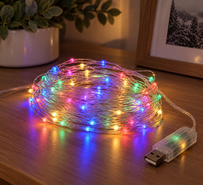 Гірлянда крапля LED 20 м RGBIC з пультом і Bluetooth / USB гірлянда з керуванням через телефон - зображення 6