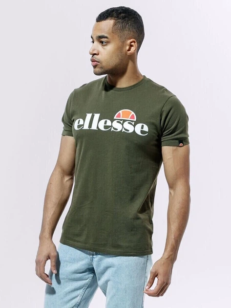 Футболка чоловіча Ellesse Sl Prado Tee XL-52 Хакі SHC07405-506 - Фото 1 Футболка чоловіча Ellesse Sl Prado Tee XL-52 Хакі SHC07405-506 - зображення 1