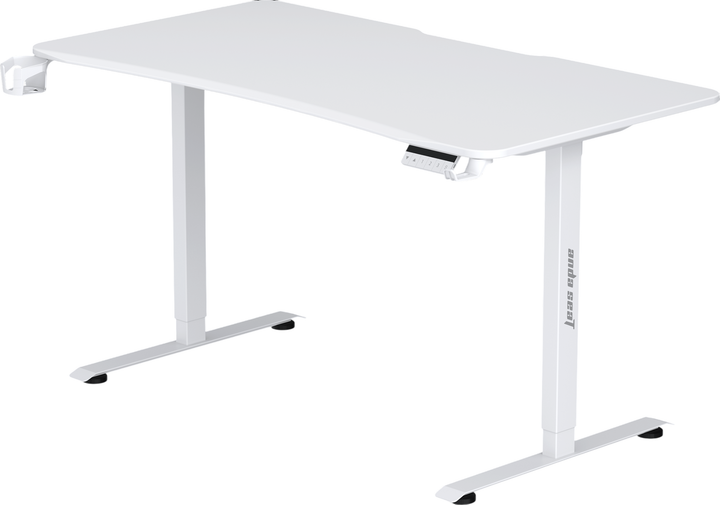 Biurko komputerowe Anda Seat Xtreme E 1400x750 mm z elektryczną regulacją wysokości Białe (6977890868093) - Zdjęcie 4 Biurko komputerowe Anda Seat Xtreme E 1400x750 mm z elektryczną regulacją wysokości Białe (6977890868093) - obraz 4