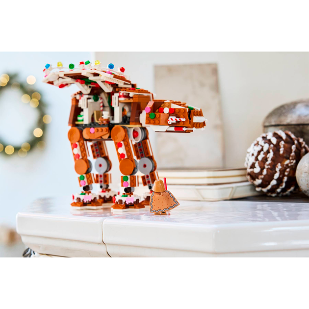 Конструктор LEGO Star Wars Пряничный шагоход AT-AT 697 деталей (40806) - изображение 6