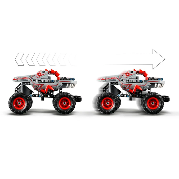 Конструктор LEGO Technic Monster Jam ThunderROARus Pull-Back 232 детали (42200) - изображение 7