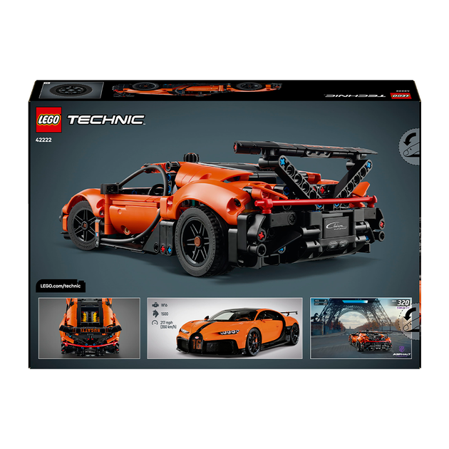 Конструктор LEGO Technic Гиперкар Bugatti Chiron Pur Sport 771 деталь (42222) - изображение 2