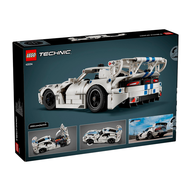 Конструктор LEGO Technic Спортивный автомобиль Dodge Viper GTS-R 805 деталей (42234) - изображение 2