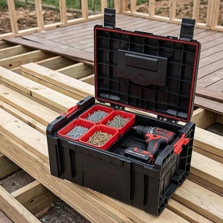 Набор ящиков для инструментов Qbrick System PRO Toolbox 5 PRO Organizer 450x334x240 - Фото 9 Набор ящиков для инструментов Qbrick System PRO Toolbox 5 PRO Organizer 450x334x240 - изображение 9