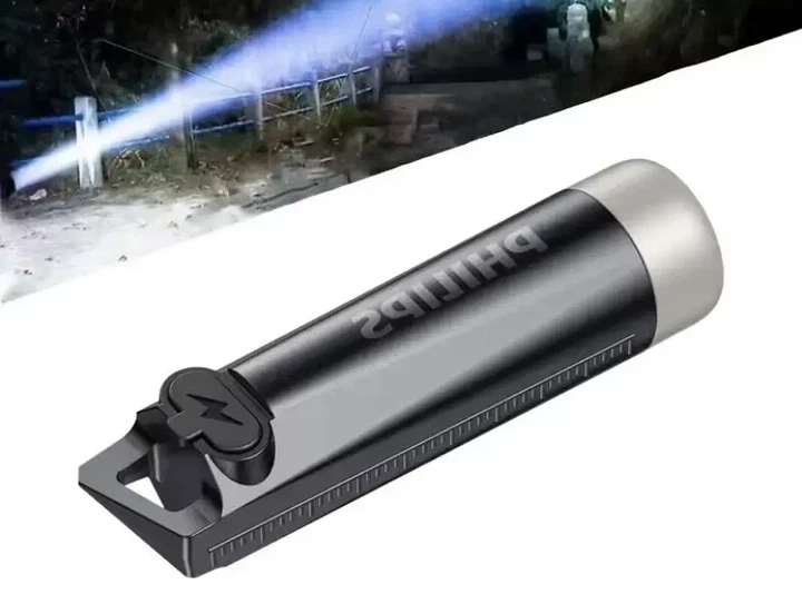 Карманный аккумуляторный Led фонарик мини брелок Philips SFL 1121 Белый Красный УФ-свет 62*17mm - Фото 8 Карманный аккумуляторный Led фонарик мини брелок Philips SFL 1121 Белый Красный УФ-свет 62*17mm - изображение 8