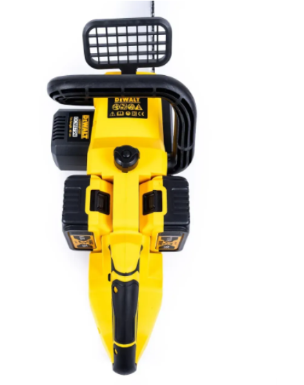 Акумуляторна ланцюгова пилка DeWalt 48 В 6 А·год безщіткова електропила з шиною 40 см 2 акумуляторами швидкістю ланцюга 24 м/с безключовим натягуванням автоматичним змащуванням - зображення 6