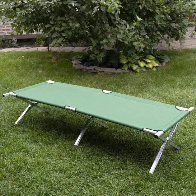 Складане туристичне ліжко 190×62×42 см до 120 кг - изображение 8