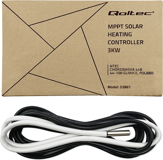 Інвертор Qoltec Solar Inverter for water heating 3kW/4kW ECO Solar Boost MPPT BYPASS LCD Wi-fi (5901878538679) - Фото 12 Інвертор Qoltec Solar Inverter for water heating 3kW/4kW ECO Solar Boost MPPT BYPASS LCD Wi-fi (5901878538679) - зображення 12