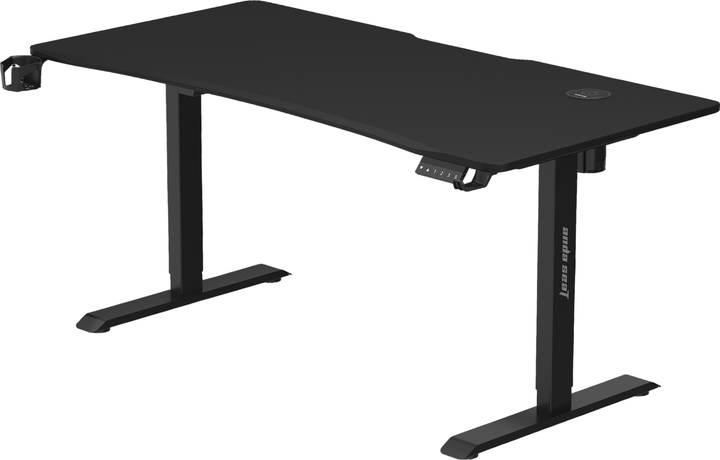 Стіл комп'ютерний Anda Seat Xtreme Pro 1600x800 мм з електричним регулюванням висоти Чорний (6977890867737) - зображення 4