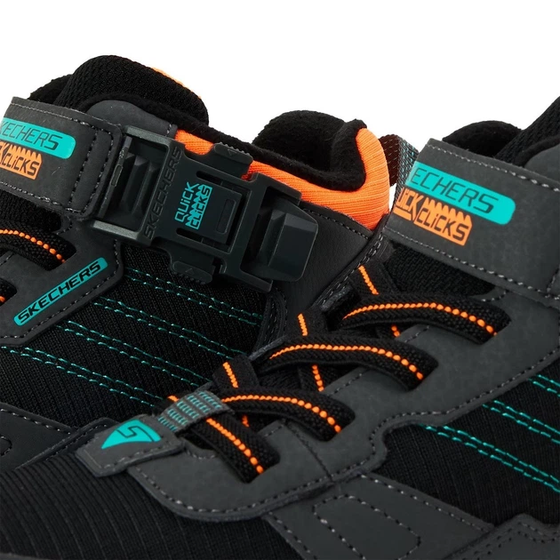 Подростковые кроссовки Skechers Lumexx Child Quick Kicks с легким утеплением серые с черным 37 (6926823720243) 24 см - Фото 5 Подростковые кроссовки Skechers Lumexx Child Quick Kicks с легким утеплением серые с черным 37 (6926823720243) 24 см - изображение 5