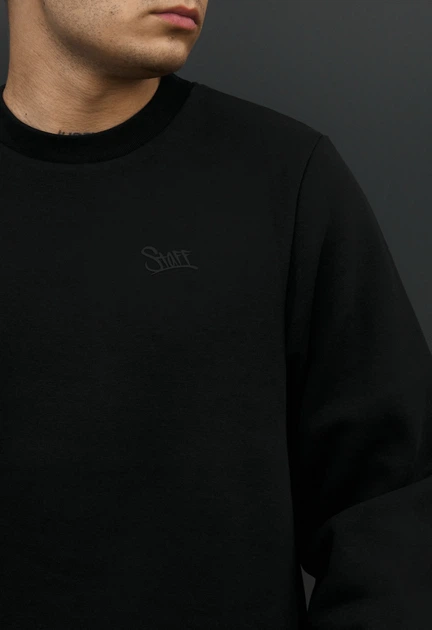 Світшот Staff logo black fleece XXXL - Фото 3 Світшот Staff logo black fleece XXXL - зображення 3