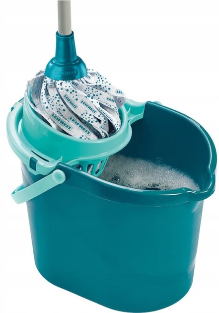 Zestaw do sprzątania Leifheit Classic Mop Wiadro z mopem (4006501567925) - Zdjęcie 3 Zestaw do sprzątania Leifheit Classic Mop Wiadro z mopem (4006501567925) - obraz 3