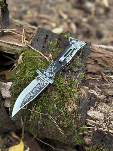 Нож складной туристический Steel Claw 21 см - изображение 4