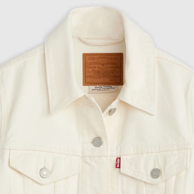 Джинсовая куртка женская Levi`s 983579887 M Молочная (1162774816) - изображение 6