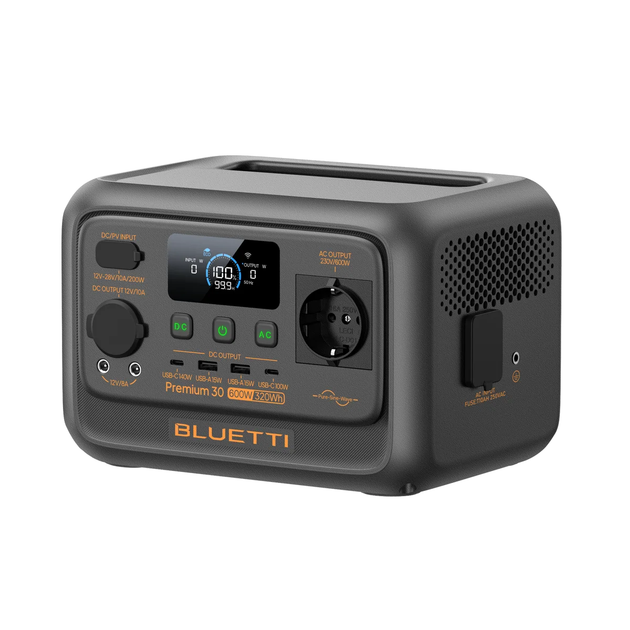 Зарядная станция BLUETTI Premium 30 V2 600 Вт 320 Вт/ч - изображение 3