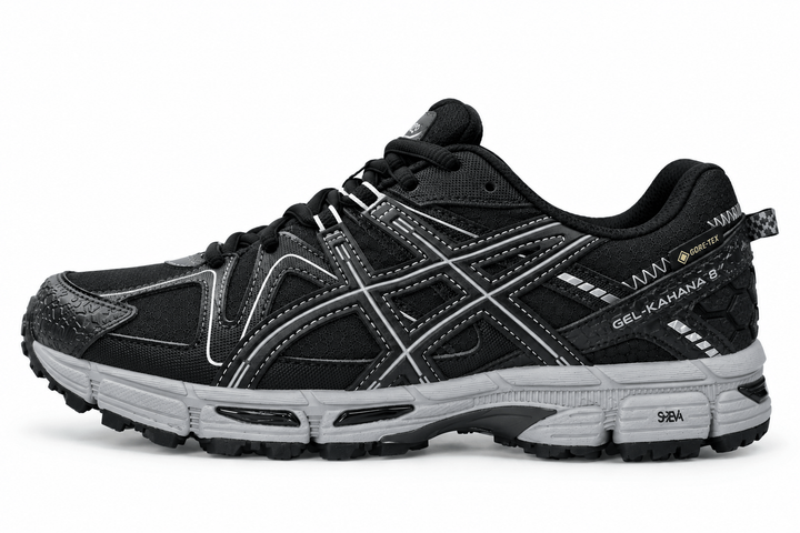 Мужские кроссовки Asics Gel-Kahana 8 Gore-Tex T6LON-9099 39 Black-Grey - Фото 1 Мужские кроссовки Asics Gel-Kahana 8 Gore-Tex T6LON-9099 39 Black-Grey - изображение 1