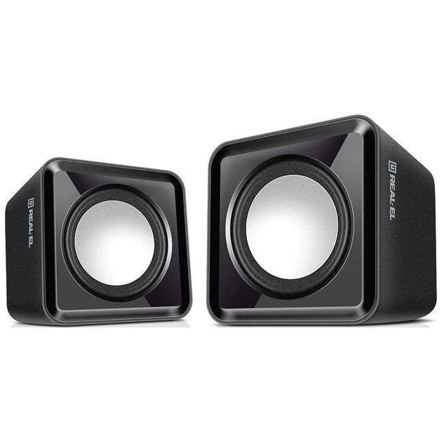 Акустическая система REAL-EL S-10 USB Black (EL121100020) - Фото 2 Акустическая система REAL-EL S-10 USB Black (EL121100020) - изображение 2