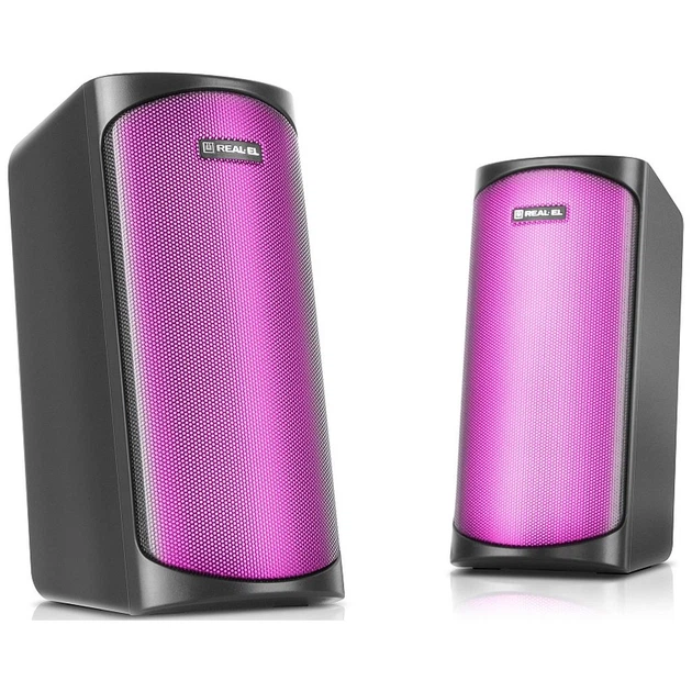 Акустическая система REAL-EL S-135 USB Black (EL121100019) - Фото 2 Акустическая система REAL-EL S-135 USB Black (EL121100019) - изображение 2
