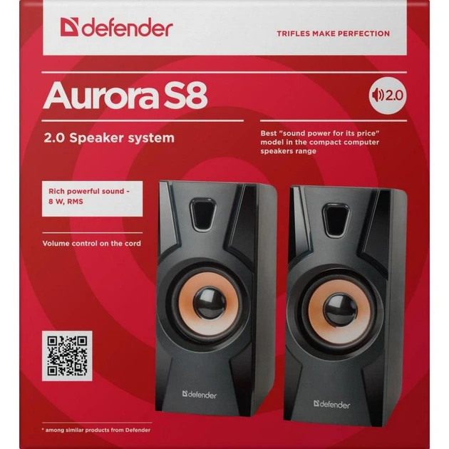 Акустическая система Defender Aurora S8 Black (65408) - Фото 2 Акустическая система Defender Aurora S8 Black (65408) - изображение 2